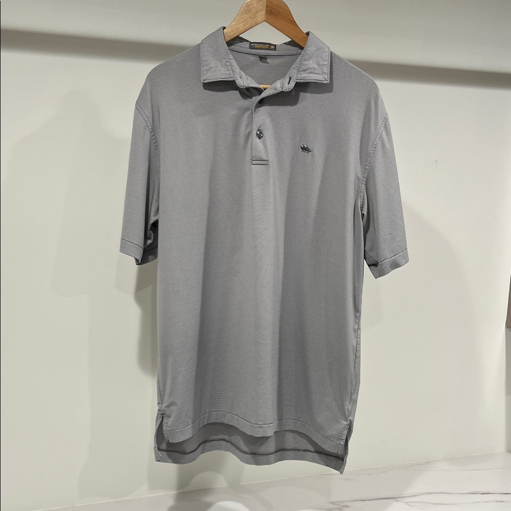 Peter Millar Classic Gray Polo Shirt
